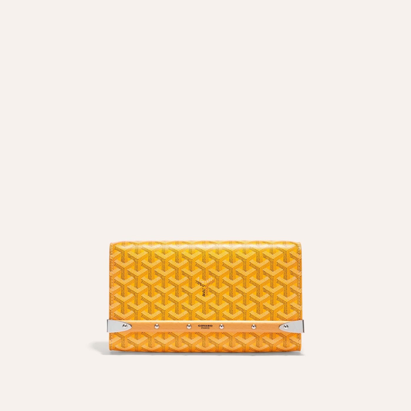 Goyard Monte-Carlo PM Clutch Yellow - Image 2